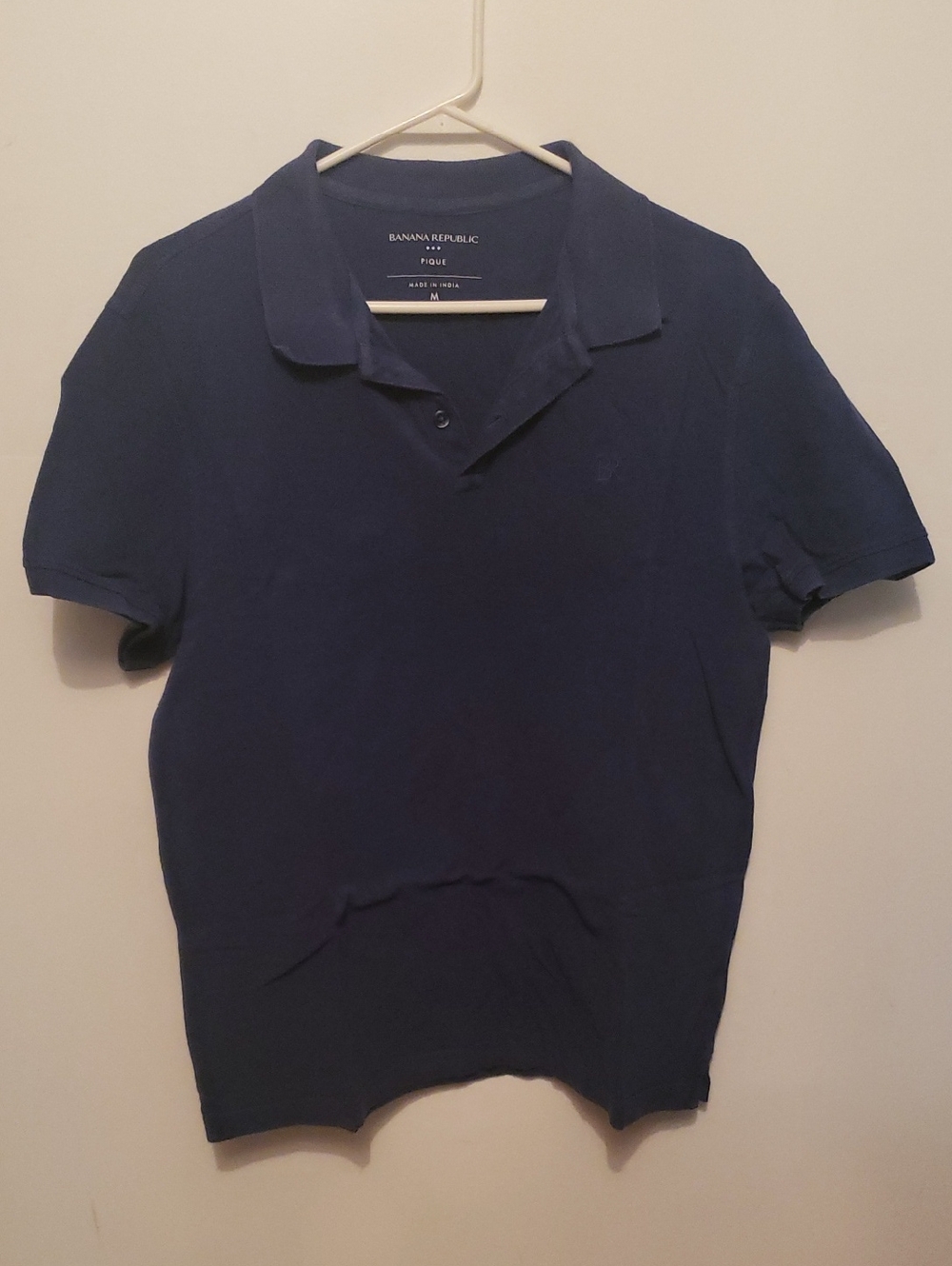 Banana Republic Men's Dark Blue Polo Shirt